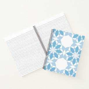 Carnet Cool, girly, moderne, tendance fleur unique abstra