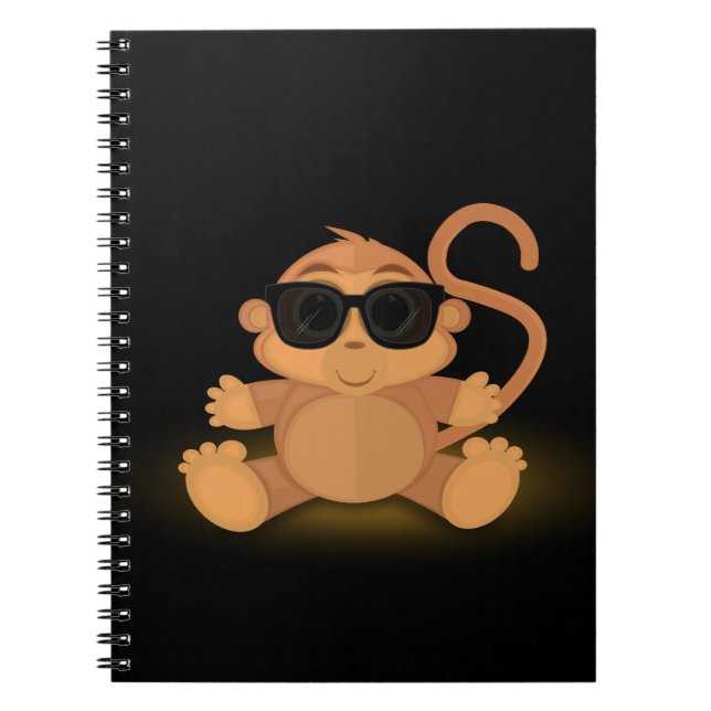 Carnet Cool Monkey 2 (Devant)