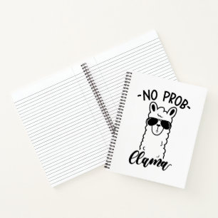 Carnet Cool No Prob Llama