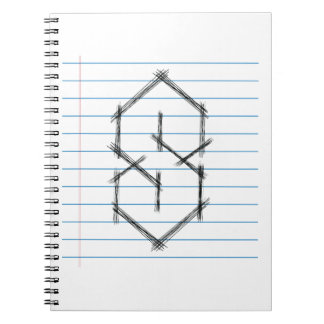 Carnet Cool universel Point S Doodle 90s enfants milieu