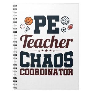 Carnet Coordinateur PE Teacher Chaos