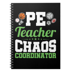 Carnet Coordinateur PE Teacher Chaos