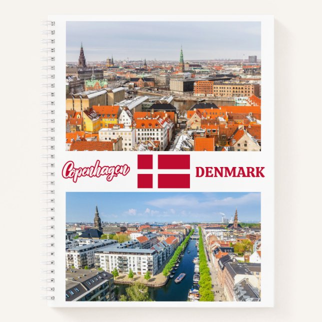 Carnet Copenhague Danemark (Devant)