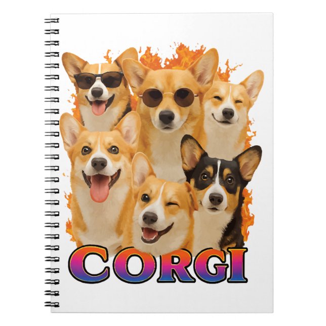 Carnet Copie Corgi (Devant)