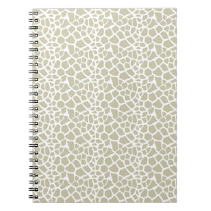 Carnet Copie neutre de girafe