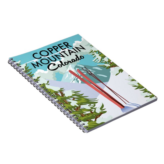 Carnet Copper Mountain Colorado Ski (Côté Droit)
