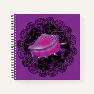 Carnet Coquillage pourpre