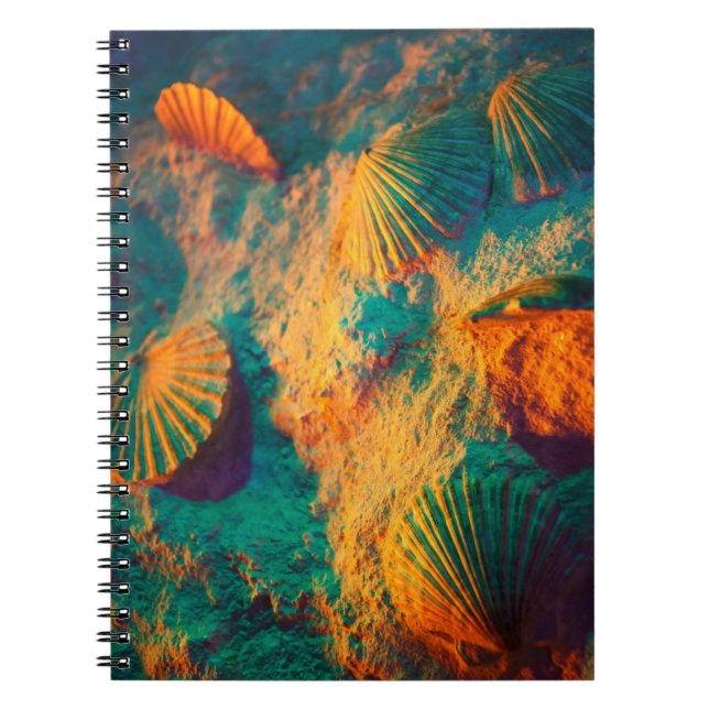 Carnet Coquillages et sable (Devant)