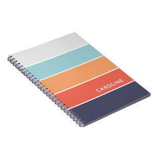 Carnet Corail Orange Rouge Bleu Bleu Bleu Bleu Bleu Bleu