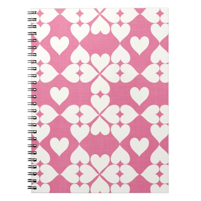 Carnet Corazones pop (Devant)