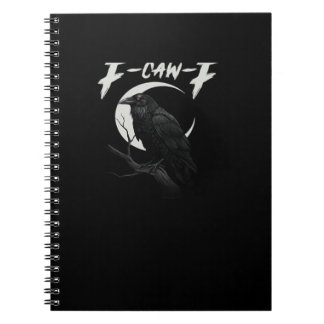 Carnet Corbeau Drôle Essentiel Rétro Classique