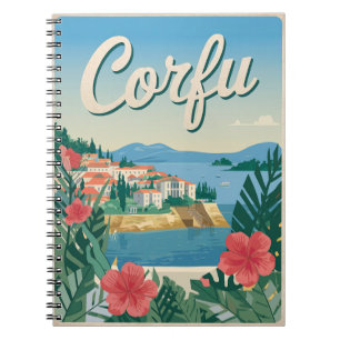 Carnet Corfou vintage