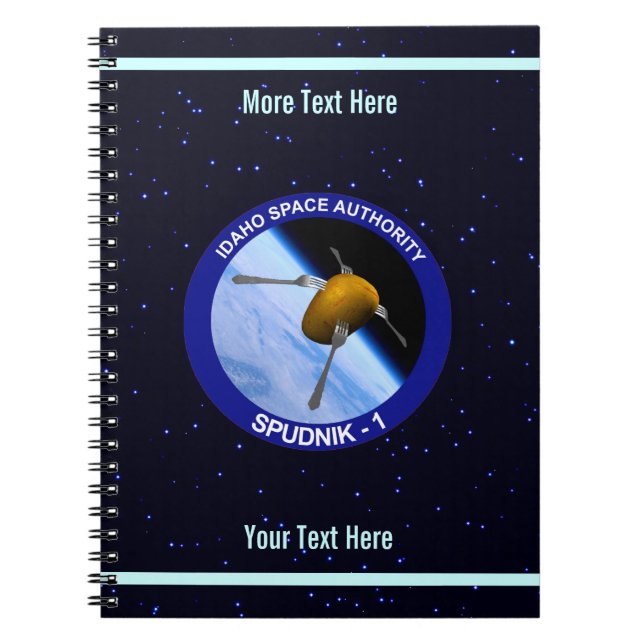 Carnet Correctif de la mission satellite Idaho Spudnik (Devant)