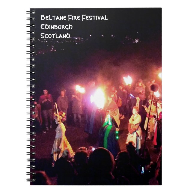 Carnet Cortège de festival du feu de Beltane de la reine (Devant)