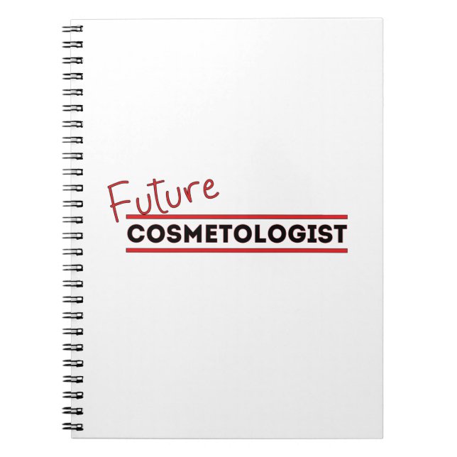 Carnet Cosmétologue de l'avenir (Devant)