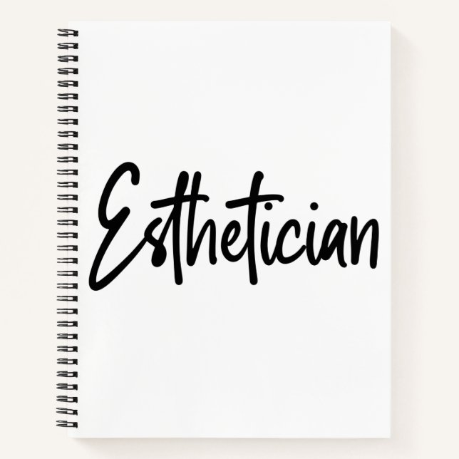 Carnet Cosmetologue esthétique (Devant)