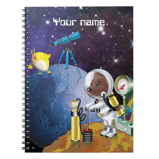 Carnet cosmos (Devant)