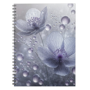 Carnet Cosmos violet et gouttes de ragoût