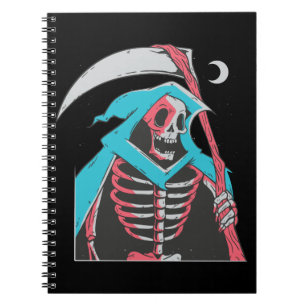 Carnet Costume de Halloween de la Faucheuse effrayante