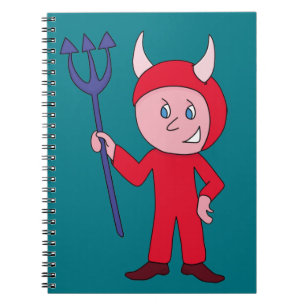 Carnet Costume d'Halloween diabolique