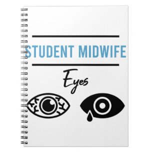 Carnet Costume étudiant de sage-femme Midwifery Drôle cad