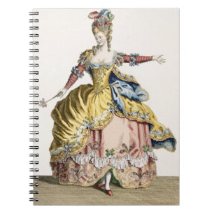 Carnet Costume pour la reine des sylphes dans le ballet