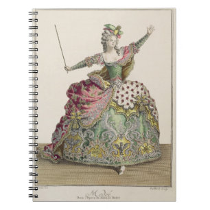 Carnet Costume pour Medea dans l'opéra "Jason et Medea",