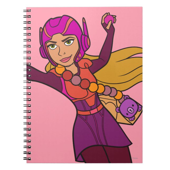 Carnet Costume rose citron miel (Devant)