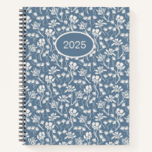 Cottage Floral Denim Blue