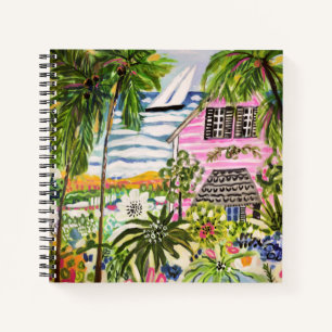 Carnet Cottage rose près de la baie I