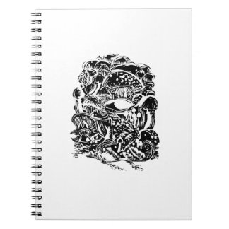 Carnet Cottagecore Aesthetic Frog Mushroom Goblincore Art