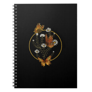 Carnet Cottagecore Goblincore Fairycore Graphique Fleur B