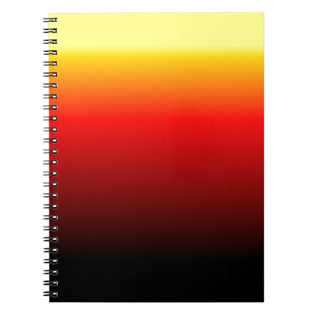 Carnet Couché de soleil Ombre (Devant)