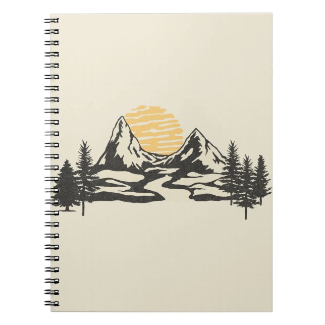 Carnet Coucher de soleil (Devant)