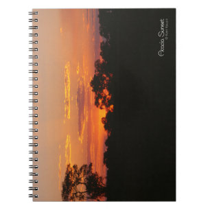 Carnet Coucher de soleil Acacia
