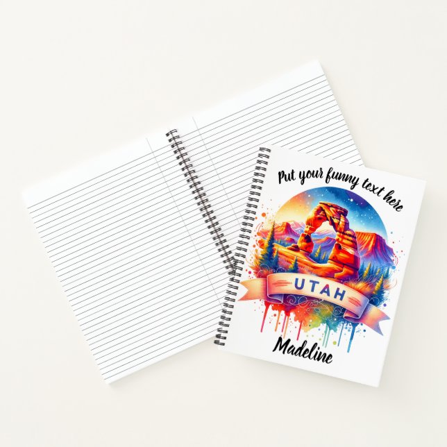 Carnet Coucher de soleil captivant dans le Parc National  (Intérieur)