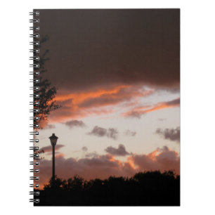 Carnet Coucher de soleil Stormy Texas
