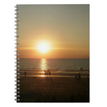 Coucher de soleil sur la mer