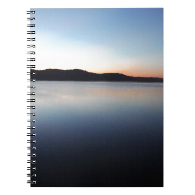 Carnet Coucher de soleil sur le lac Arrowhead (Devant)