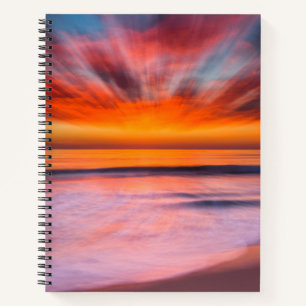 Carnet Coucher de soleil Tamarack Beach   Carlsbad, CA
