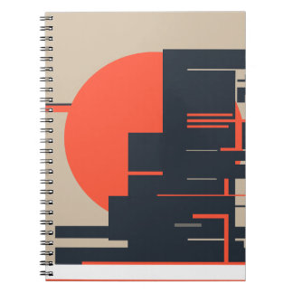 Carnet Coucher de soleil urbain,