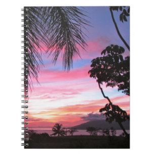 Carnet Coucher du soleil de Maui
