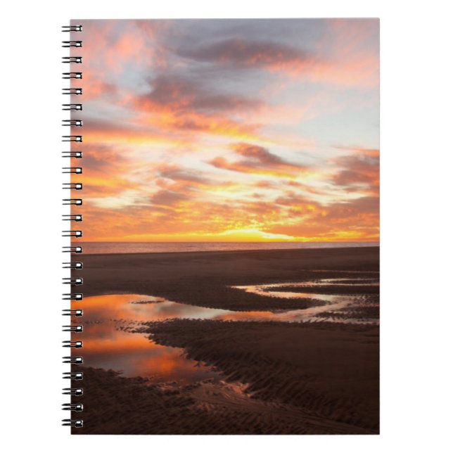 Carnet Coucher du soleil sur la mer de Cortez (Devant)