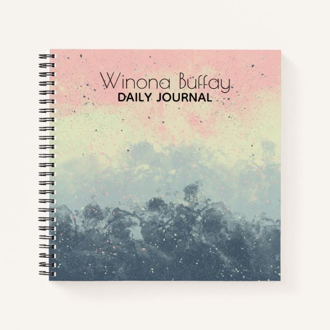 Carnet Couches de peinture (Devant)