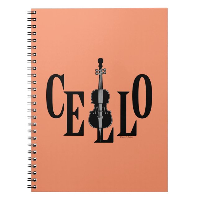 Carnet Coucou dans le violoncelle (Devant)