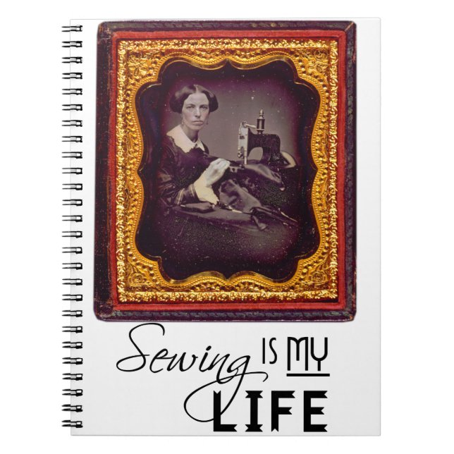 Carnet Coudre Est Ma Vie (Devant)