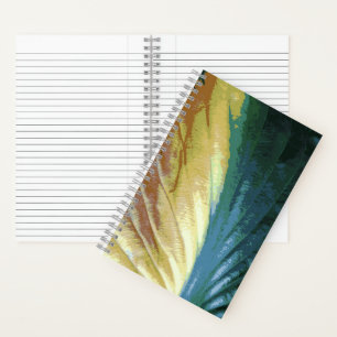 Carnet Couleur Brown jaune vert, couleur feuille couleur 