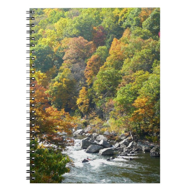 Carnet Couleur d'automne dans le parc d'état d'Ohiopyle (Devant)