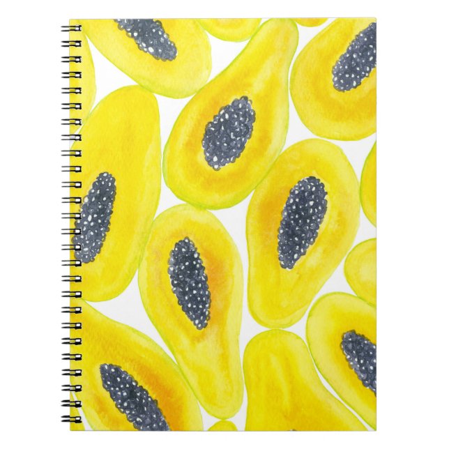 Carnet Couleur de Papaya (Devant)