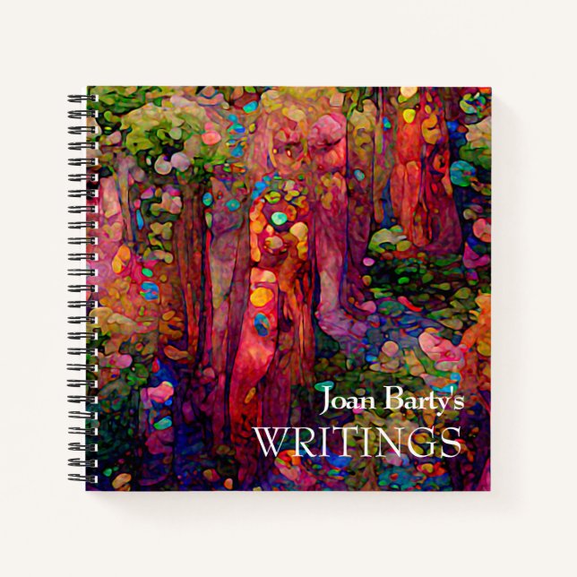 Carnet Couleurs de la forêt (Devant)